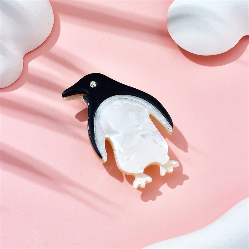 MEYRROYU Broșe cu oaie de desene animate pentru femei, material acrilic elegant, insignă pentru animale de companie, accesorii pentru cadou de Crăciun, bijuterii Брошь