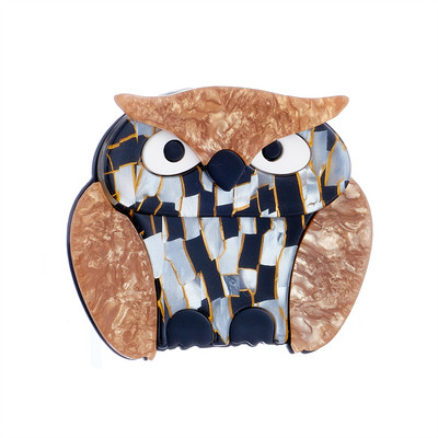 MEYRROYU Roztomilé vtáčie tvary pre ženy, brošne z akrylového materiálu, vtáky, páv, sova, dámske špendlíky, brošňa, krásny štýl, dievčenské šperky, darčeky