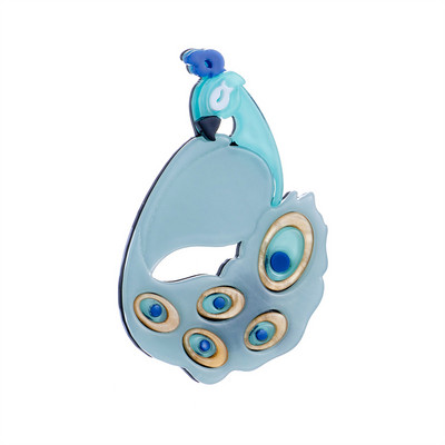 MEYRROYU Roztomilé vtáčie tvary pre ženy, brošne z akrylového materiálu, vtáky, páv, sova, dámske špendlíky, brošňa, krásny štýl, dievčenské šperky, darčeky