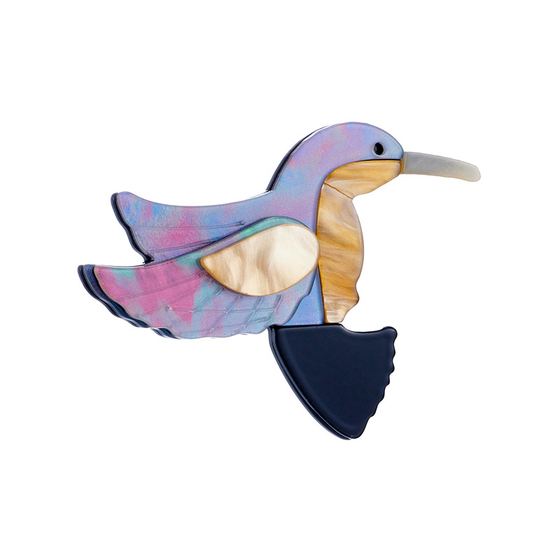 MEYRROYU Roztomilé vtáčie tvary pre ženy, brošne z akrylového materiálu, vtáky, páv, sova, dámske špendlíky, brošňa, krásny štýl, dievčenské šperky, darčeky