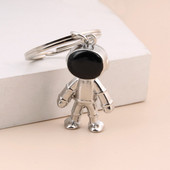 Nou breloc 3D astronaut Cosmonaut Breloc Spaceman Rocket World Univers Breloc cadou pentru iubit Bijuterii DIY lucrate manual