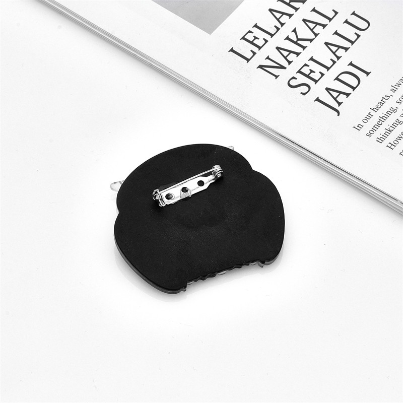 MEYRROYU Broșe acrilice pe haine Broșe drăguțe în formă de bufniță de înaltă calitate pentru femei Ace noi pentru fete Bijuterii pe genți