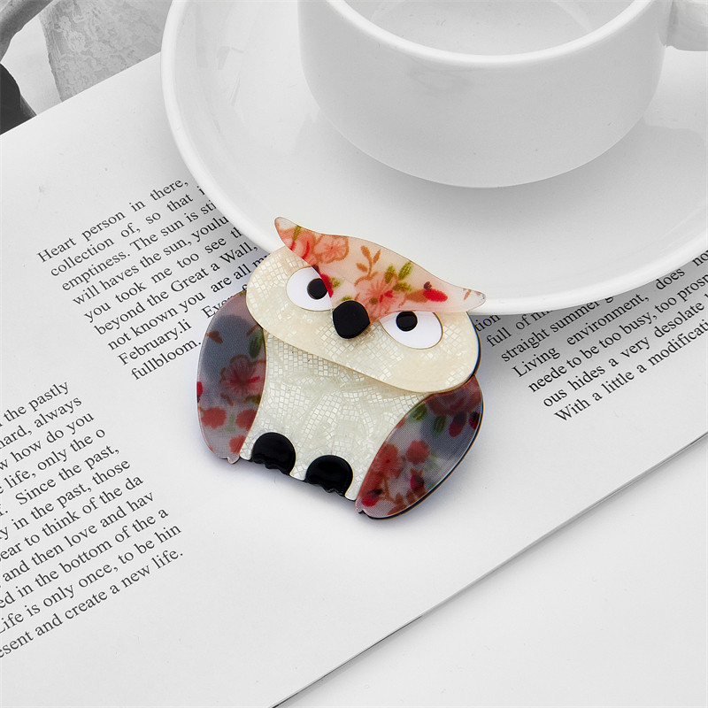 MEYRROYU Broșe acrilice pe haine Broșe drăguțe în formă de bufniță de înaltă calitate pentru femei Ace noi pentru fete Bijuterii pe genți