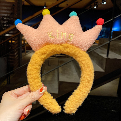 Aranyos Virág Bárány Gyapjú Hajpántok Gyerekek Kedves Nyúl Medve Állat Fül Fejpánt Cosplay Dísz Karika Band Divat Haj kiegészítők