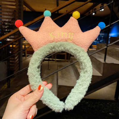 Aranyos Virág Bárány Gyapjú Hajpántok Gyerekek Kedves Nyúl Medve Állat Fül Fejpánt Cosplay Dísz Karika Band Divat Haj kiegészítők