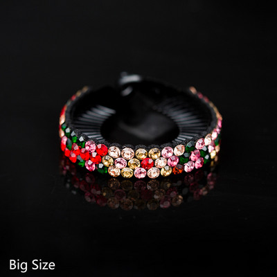 Suport pentru coadă de cal cu ciucuri cu strasuri de lux Agrafe pentru gheare de păr Agrafe pentru ac de păr Ace Accesorii de păr la modă pentru femei