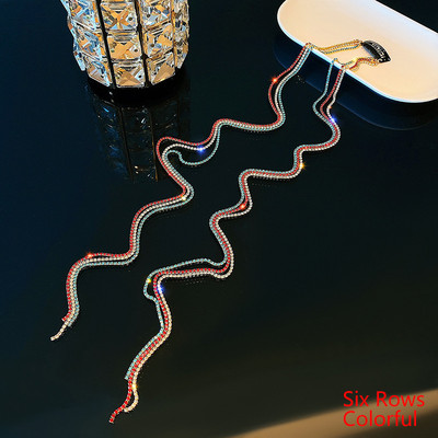 Bling Bling Strasuri Lanț pentru cap Agrafă de păr Bijuterii pentru toaletă de lux Ornamente de mireasă cu ciucuri lungi Accesorii de păr pentru fete