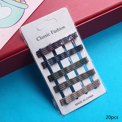20/50 db/csomag Hajcsat Hajtűk Női Bobby Pins Hajfogantyúk Hajcsat Egyszerű Candy Color Hajformázó Kiegészítő Szettek