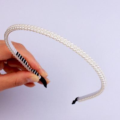 Χρυσά μεταλλικά κομμωτήρια για γυναίκες Αξεσουάρ μαλλιών Επώνυμα κρίκους μπάντα φιόγκος Γαμήλια μαργαριτάρια Μεταλλικά νυφικά μπάντες κεφαλής Κλιπ