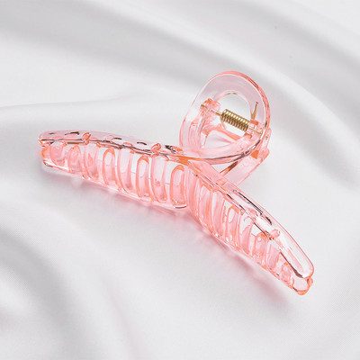 Velika akrilna ukosnica Crab Hair Claw Clip Držač za konjski rep od smole za kupanje Velike stege za kosu Modni frizerski dodaci za žene