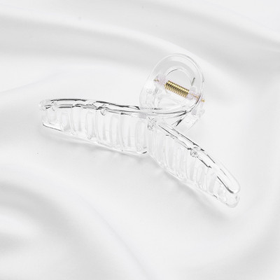 Velika akrilna ukosnica Crab Hair Claw Clip Držač za konjski rep od smole za kupanje Velike stege za kosu Modni frizerski dodaci za žene