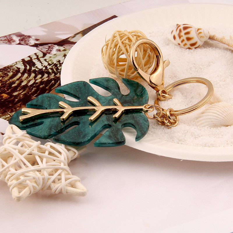 Fashion Retro Creative Leaf Breloc Geanta Pandantiv Accesorii Breloc Mașină Breloc Cadouri pentru Bărbați Bijuterii En-gros