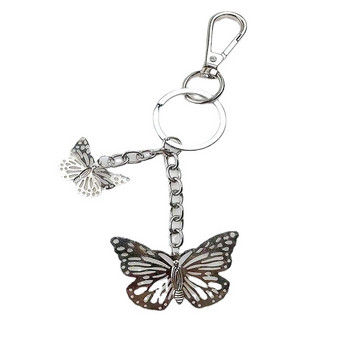 Fashion Retro Butterfly Spider Lightning Keychain για Άντρες Γυναικεία Προσωπικότητα Χαριτωμένη τσάντα Κρεμαστό μπρελόκ αυτοκινήτου Μπρελόκ Δώρο κοσμήματα