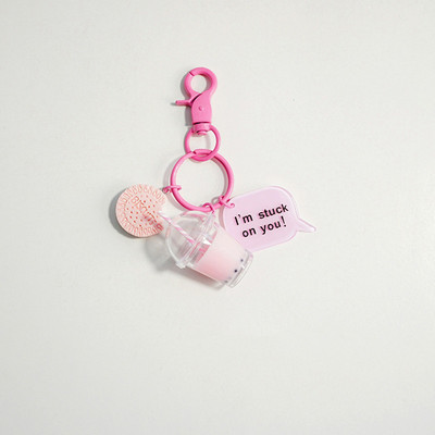 Fructe drăguț perle ceai breloc breloc modă rucsac pandantiv breloc cadou pentru femei accesorii pentru breloc mașină Llavero