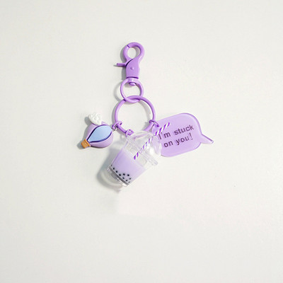 Fructe drăguț perle ceai breloc breloc modă rucsac pandantiv breloc cadou pentru femei accesorii pentru breloc mașină Llavero