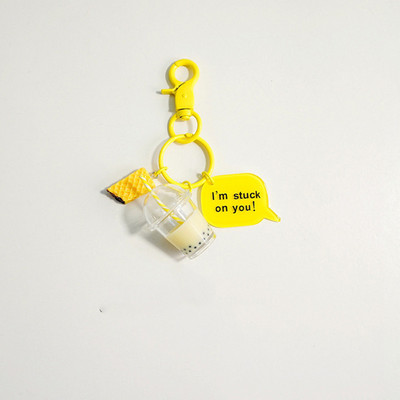 Fructe drăguț perle ceai breloc breloc modă rucsac pandantiv breloc cadou pentru femei accesorii pentru breloc mașină Llavero