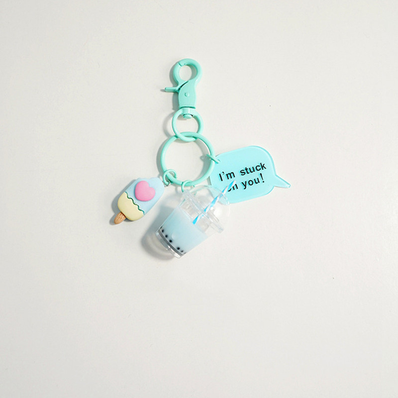 Fructe drăguț perle ceai breloc breloc modă rucsac pandantiv breloc cadou pentru femei accesorii pentru breloc mașină Llavero