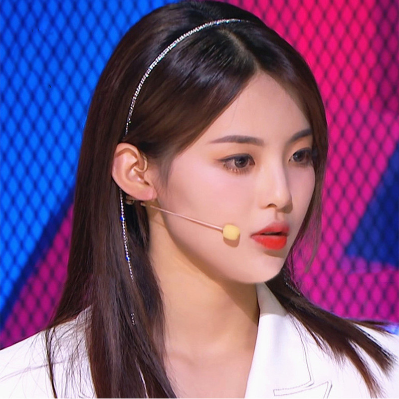 Bling Bling strasuri benzi pentru femei benzi lungi cu ciucuri fundite bentiță de designer coreean accesorii pentru nunta pentru păr