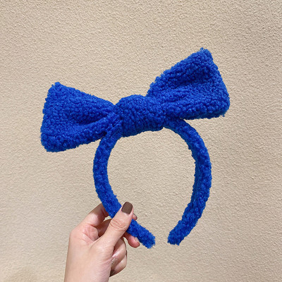 Fleece Bowknot Hajpántok Lányok Arcmosó Szép Fejpántok Cosplay Dísz Karikák Bandák Koreai divat Smink Haj Kiegészítők
