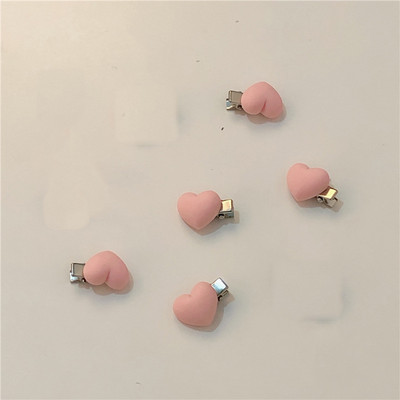 Pachet de 5 bucăți/seturi mici, drăguțe, trandafir, roz, flori, agrafe de păr, ace pentru fete, mini cleme de păr, accesorii de păr la modă coreeană