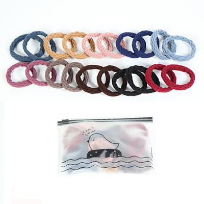20db/szett lányoknak színes nejlon elasztikus hajhurok gyermek lófarok tartó Hajkötél Scrunchie fejfedő gyerek haj kiegészítők új