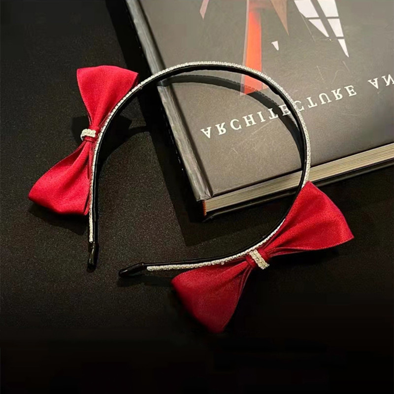 Bentite cu strasuri de modă pentru femei Benzi cu fundă Bretele de păr de designer de vară coreeană Accesorii pentru banda de păr pentru nuntă Cadouri pentru fete Nou