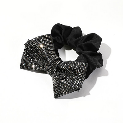 Bling strasuri fundite pentru păr Scrunchies cravate frânghie coreeană benzi elastice de cauciuc Suport pentru coadă de cal accesorii pentru păr fete pentru femei