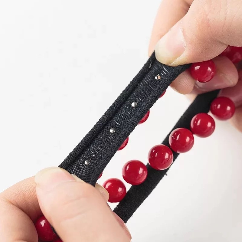 2/4 bucăți/pachet scrunchies de păr cu fundă mare de perle pentru femei coreeane legături de păr benzi de frânghie suport pentru coadă de cal fete seturi de accesorii de păr pentru nuntă