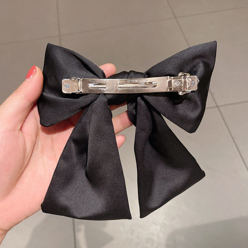 Bling Bling strass ciucuri agrafă de păr cu fundă de satin agrafe de nuntă coreeană agrafe de păr accesorii pentru cleme de păr pentru femei