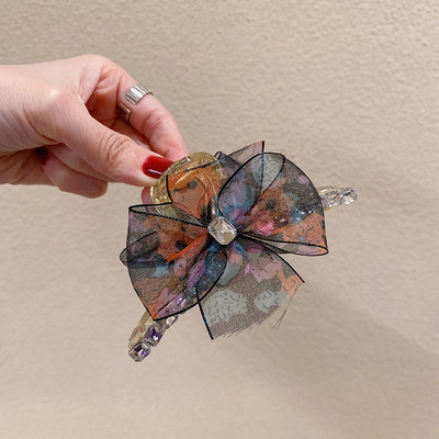 Agrafe de păr cu flori pentru femei, gheare, 2022, agrafe noi de cristal, dulci, agrafe de păr de crab, accesorii pentru păr pentru fete, cadou