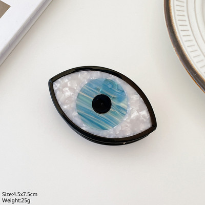 Design Acetat Margaretă Lalea Floarea-soarelui Floare Gheare de păr Clip Drăguț Palm Ochi Evil Evil Ace Ace de păr Accesorii pentru păr pentru femei Nou