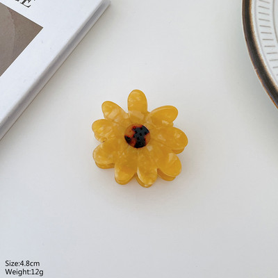 Design Acetat Margaretă Lalea Floarea-soarelui Floare Gheare pentru Păr Gheare Drăguță Coreeană Agrafe Ace Accesorii pentru păr pentru femei Nou