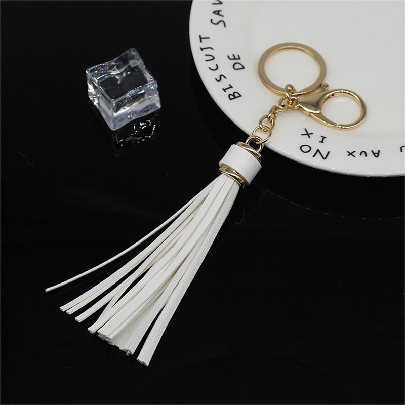 Breloc cu ciucuri din piele PU de modă. Breloc drăguț pentru chei. Ornamente pentru genți pentru femei. Accesorii pentru bricolaj. Bibelouri decorative