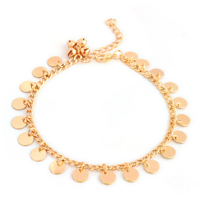 Paiete Clopote Rotund Boho gleznă Lanț pentru picior gleznă brățară de vară gleznă ciucuri Sandale desculț plajă picior bijuterii mireasa cadou