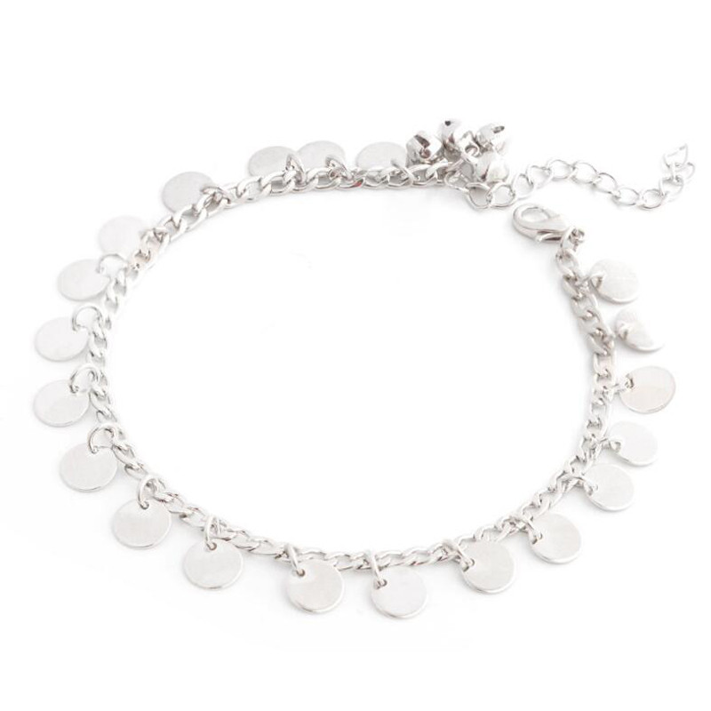 Paiete Clopote Rotund Boho gleznă Lanț pentru picior gleznă brățară de vară gleznă ciucuri Sandale desculț plajă picior bijuterii mireasa cadou