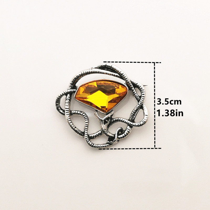 FANTASY UNIVERSE Film HP Poter Minerva McGonagall Broš Metal Visokokvalitetni nakit Ženski dar