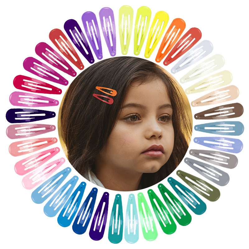 30/50 buc./pachet 3 cm BB clemă de păr culoare bomboană cleme drăguțe pentru copii ace accesorii pentru păr pentru fete coreene