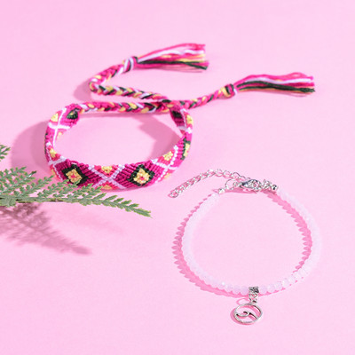 Brățară de prietenie de modă pe picior Brațe de gleznă de vară la modă pentru femei, lanțuri de plajă cu val de cristal, brățară pentru picioare, bijuterii