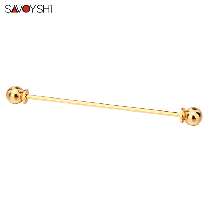 SAVOYSHI Bross Bross Divat Személyiség Bross Ezüst színű Arany színű Clip gallér ing gombos tűs Férfi kiegészítők