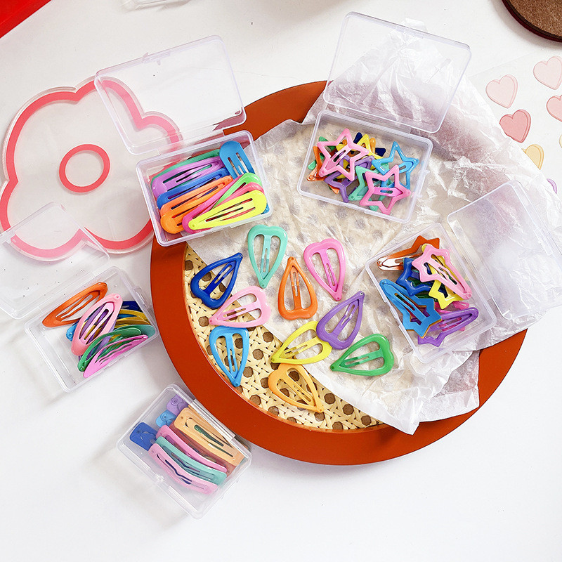 10 buc./pachet BB agrafe de păr Agrafe drăguțe pentru cleme de păr Seturi de agrafe cu stea pentru accesorii de păr coreeane Kawaii pentru fete Nou