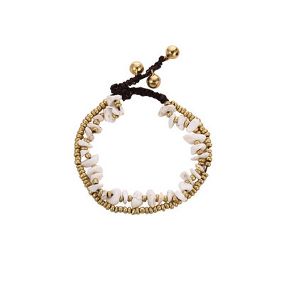 Noi gleznele din margele din piatra naturala pentru femei Bratara cubaneza de plaja cu picior de glezna lucrata manual Boemia Lanț de picior de plajă Bijuterii Sandale Cadou