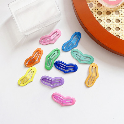 10db/csomag BB hajcsattűk Aranyos gyerekek hajfogantyúk klipek Barrettes szívfejdísz csillag hajcsat koreai hajkiegészítők lányoknak