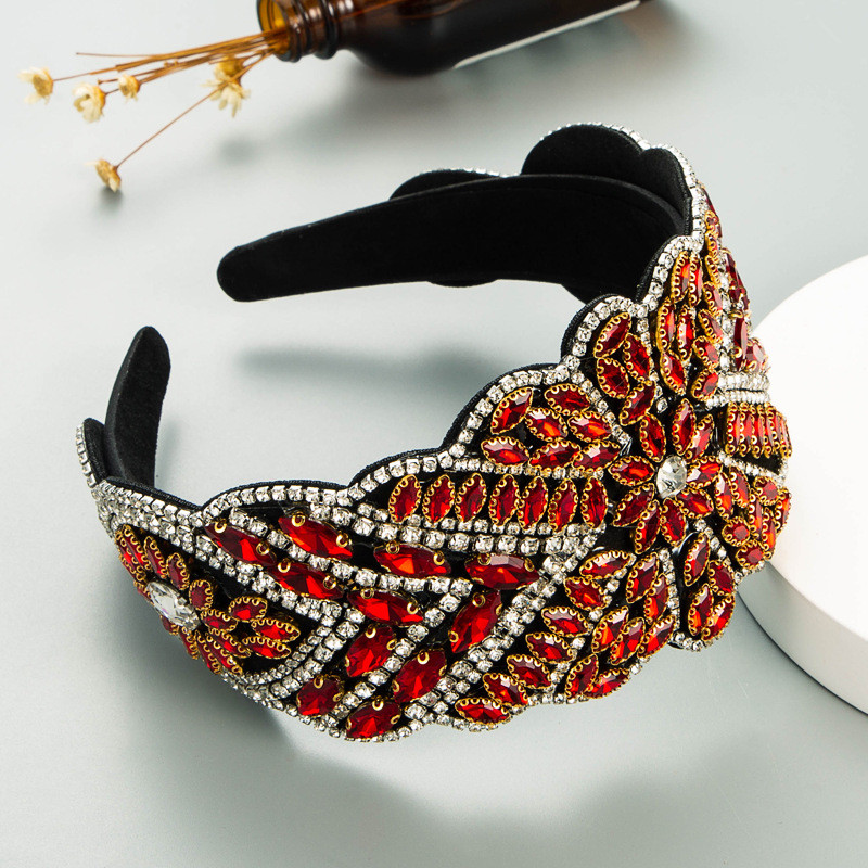 Bentite de lux cu franjuri de cristal pentru femei Boutique cu strasuri, cu boruri late, pentru bal de absolvire, accesorii pentru păr