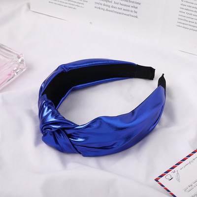 Vintage bársony PU bőr fejpántok hajpántok tömör fejfedők lányok divat keskeny szalagok elegáns haj karika haj kiegészítők nőknek