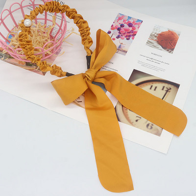 Benzite de păr cu perle pentru femei Accesorii pentru păr Panglică din țesătură de designer Cercete Arc Bentita de nuntă Bentita pentru cap de mireasă Benzile Nou