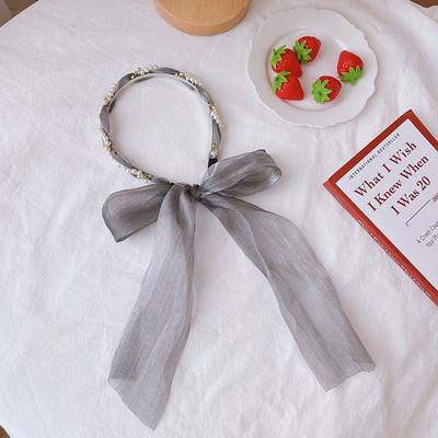 Benzite de păr cu perle pentru femei Accesorii pentru păr Panglică din țesătură de designer Cercete Arc Bentita de nuntă Bentita pentru cap de mireasă Benzile Nou