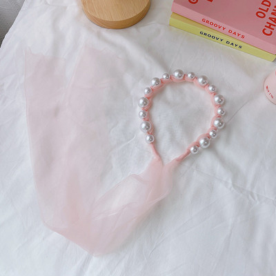 Benzite de păr cu perle pentru femei Accesorii pentru păr Panglică din țesătură de designer Cercete Arc Bentita de nuntă Bentita pentru cap de mireasă Benzile Nou