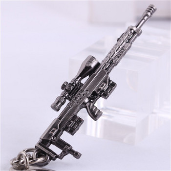 Новост нов CS GO AK47 пистолети ключодържател мъжки дрънкулка снайпер M4A1 ключодържател чанта чар ключодържател мъжки бижута сувенири подарък