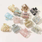Új acetát hajcsat Női Lányoknak Koreai Hajkörmök Elegáns Barrettes Rák Hajtűk Styling Claw Clips Divatos Hajkiegészítők