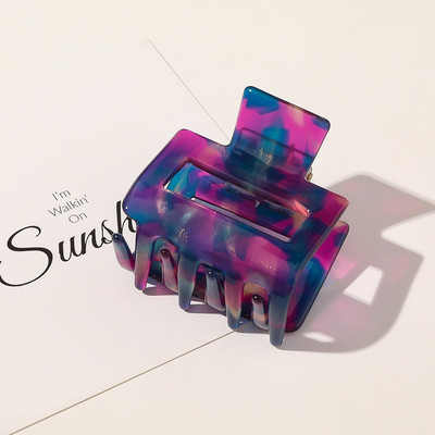 Új acetát hajcsat Női Lányoknak Koreai Hajkörmök Elegáns Barrettes Rák Hajtűk Styling Claw Clips Divatos Hajkiegészítők